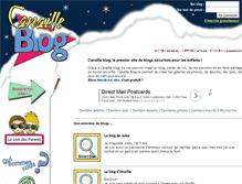 Tablet Screenshot of canailleblog.com